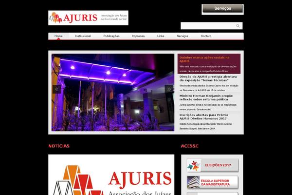 ajuris.org.br site used Ajuris
