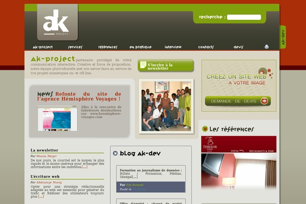 ak-project.com site used Ak-project