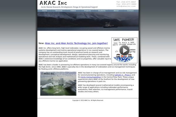 akacinc.com site used Akacinc