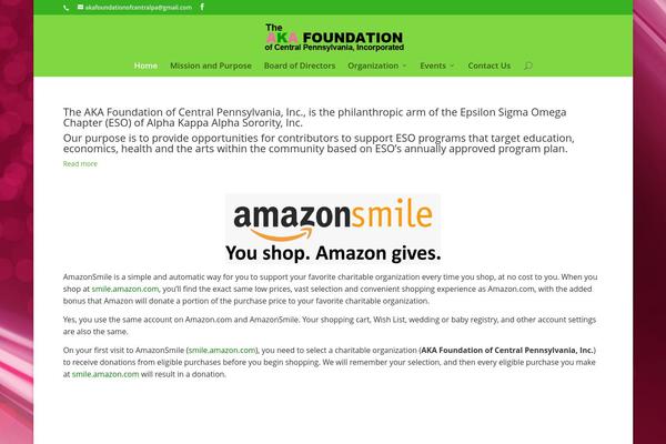 Divi theme site design template sample