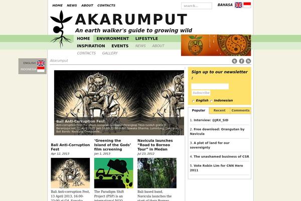 akarumput.com site used Akrump