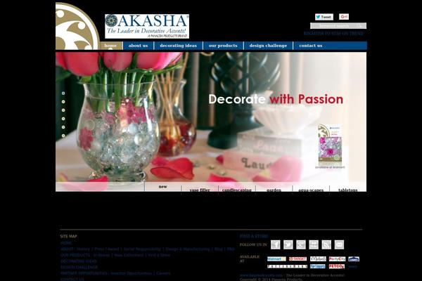 akashaaccents.com site used Akasha