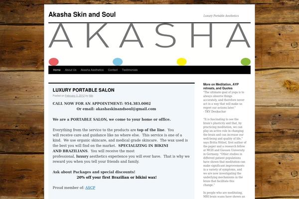 Twenty Ten theme site design template sample