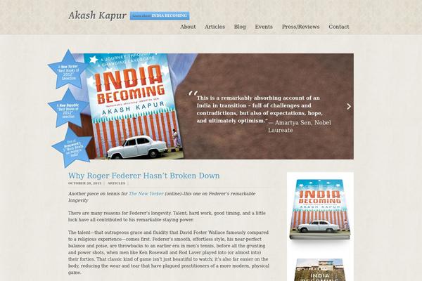 akashkapur.com site used Akashkapur