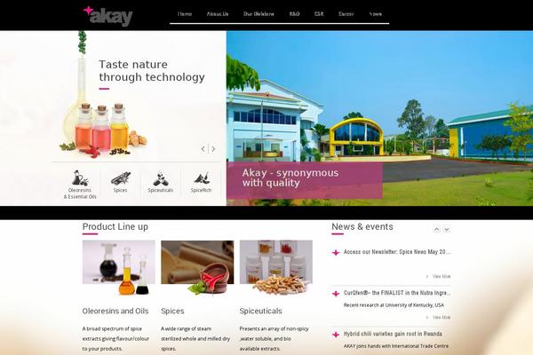 akay-group.com site used Akay