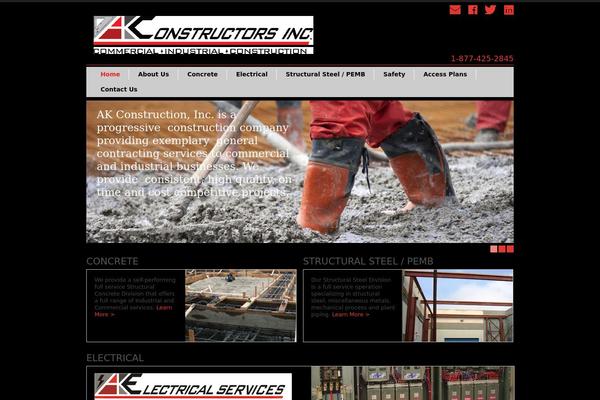 akconstructors.com site used Akconstruction