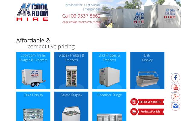 akcoolroomhire.com site used Akcoolroomhire