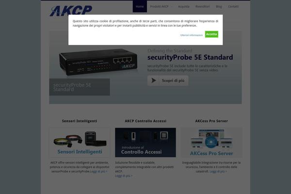 akcp.it site used Mycorptheme