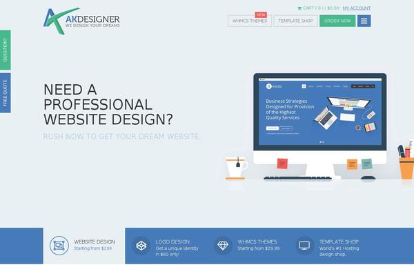 akdesigner.com site used Akd-new