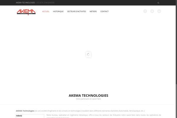 akematech.com site used Akema