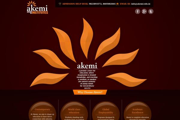 Eshkool theme site design template sample