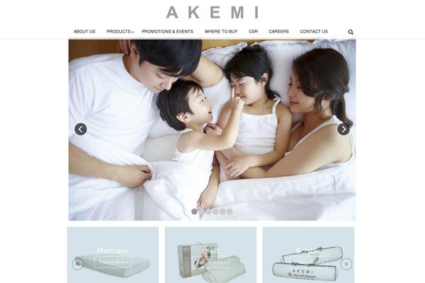 akemihome.com site used Akemi