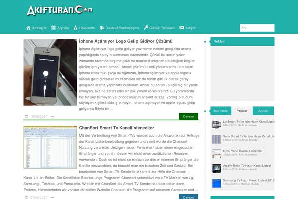 akifturan.com site used Negaflat