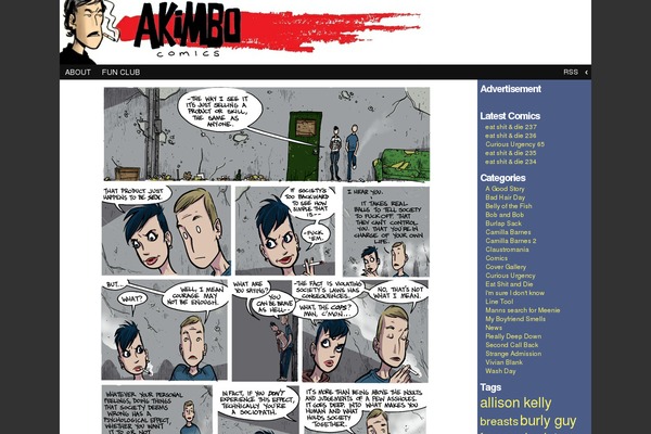 akimbocomics.com site used Comicpress-master