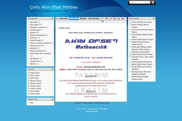 akinofset.com site used I3theme-center-12