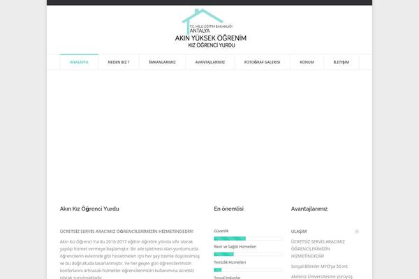 The7 theme site design template sample