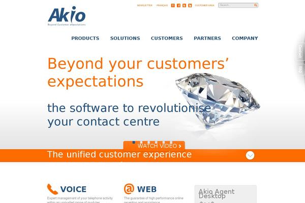 akio-software.com site used Akiov1.1
