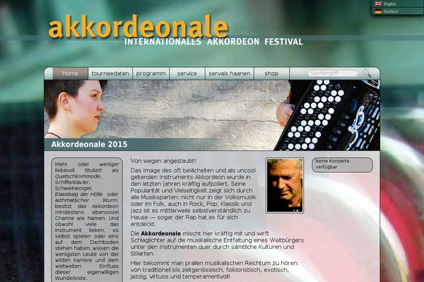 akkordeonale.de site used Akkordeonale