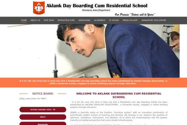 aklankdayboarding.com site used Aklank
