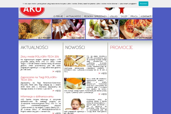 ako.com.pl site used Ako
