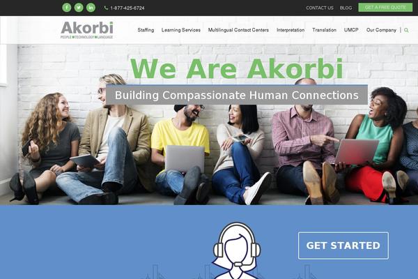 akorbi.com site used Akorbi