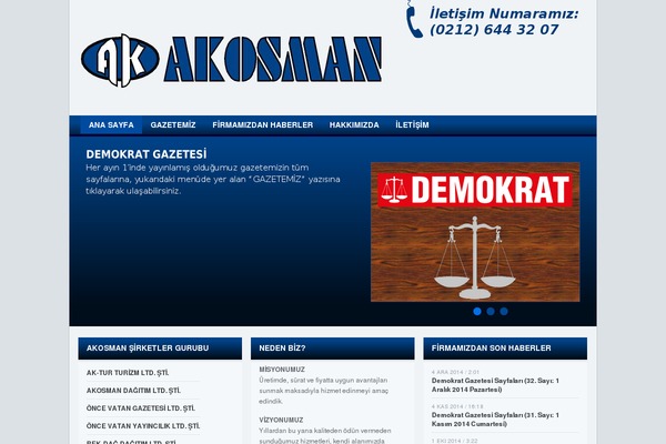 akosmandagitim.com site used Akosman