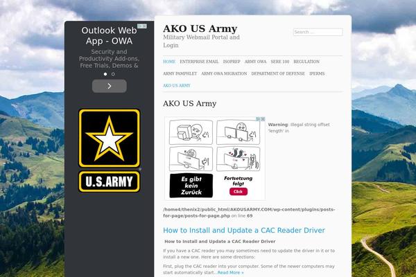 akousarmy.com site used Kansas