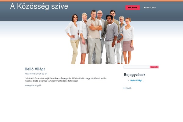 akozossegszive.hu site used Akozossegszive