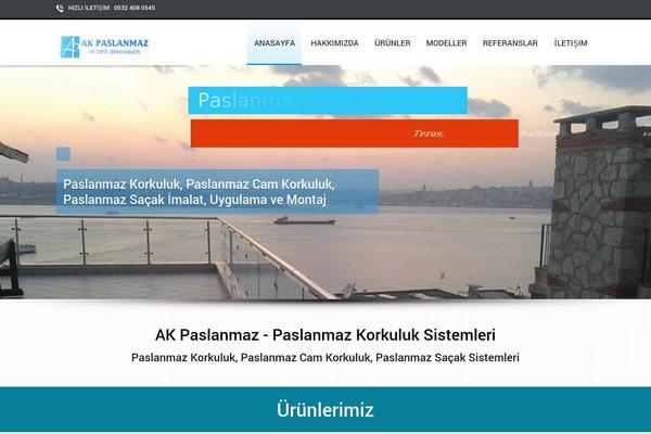akpaslanmaz.com site used Akpaslanmaz