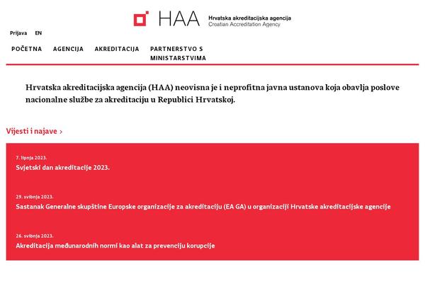 akreditacija.hr site used Haa
