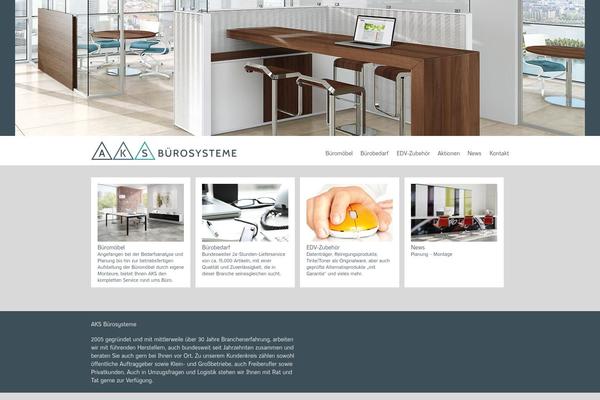 aks-buerosysteme.de site used Wp-cms