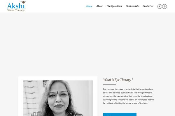 Bridge Child theme site design template sample