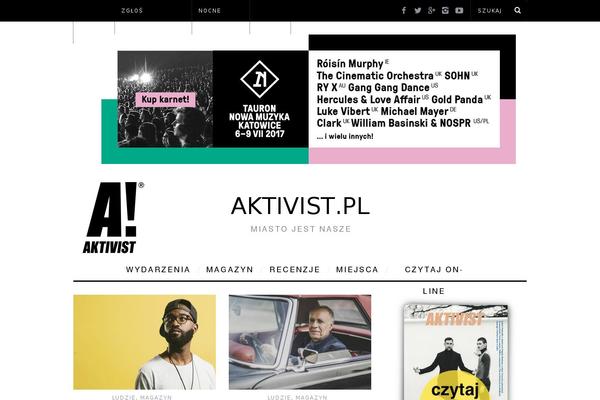 aktivist.pl site used Aktivist
