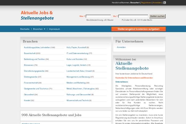ClassiPress theme site design template sample