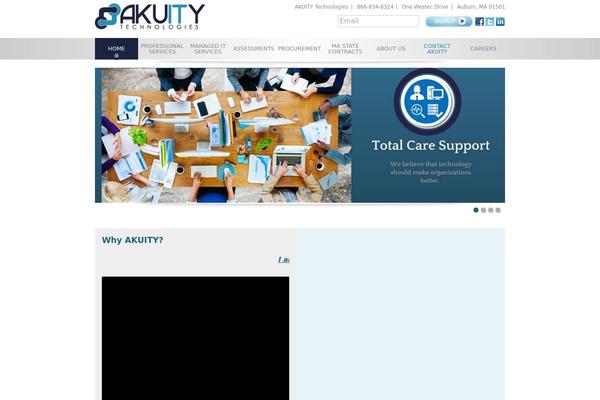 akuity.com site used Akuity-responsive