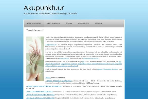 akupunktuur.eu site used Akupunktuur