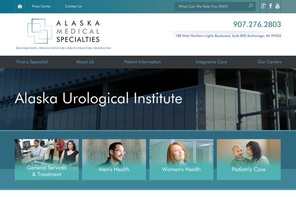 akurology.com site used Auiwordpress