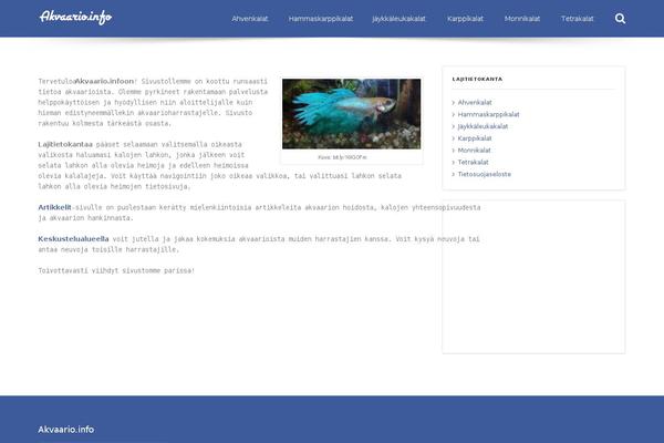 Mustang Lite theme site design template sample