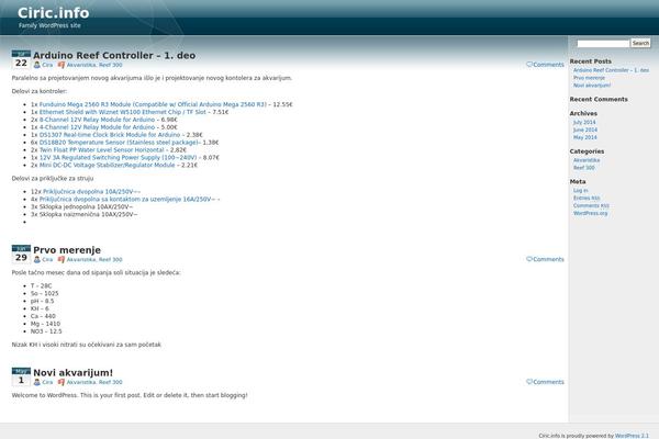 akvaristika.org site used Aqplus1.1.0