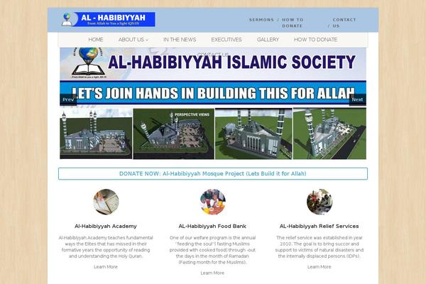 al-habibiyyah.org site used White Xmas