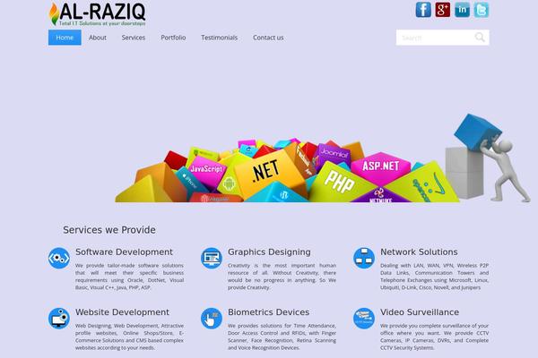 al-raziq.com site used Romina_1.1