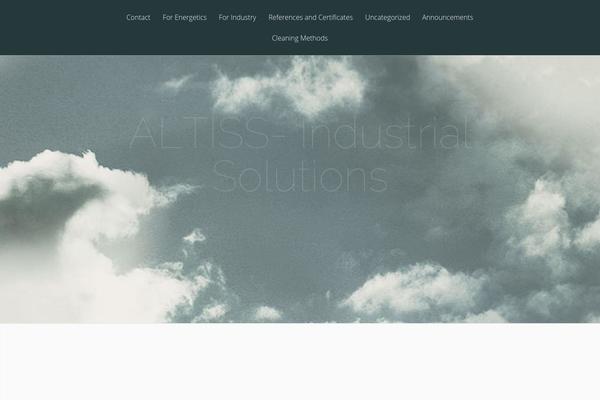 Vertex theme site design template sample