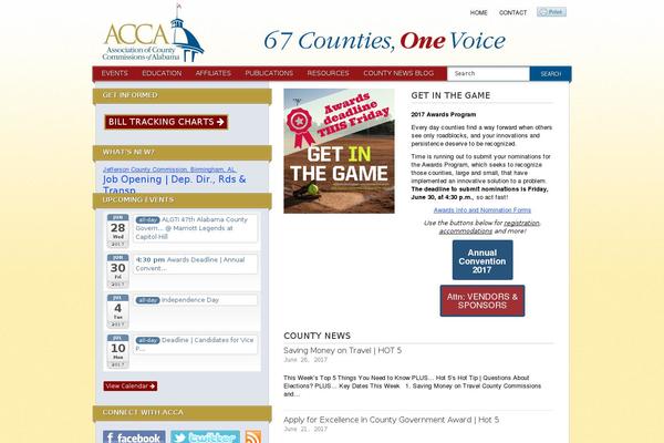 alabamacounties.org site used Accaonline