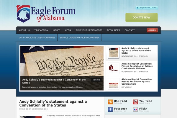 alabamaeagle.org site used Eagle