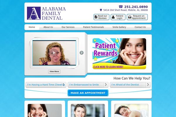 alabamafamilydental.com site used Whatley