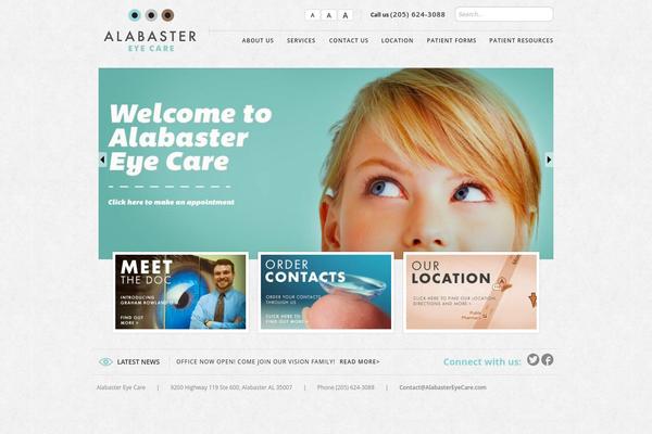 alabastereyecare.com site used Foundation-master