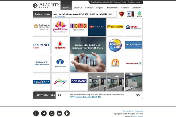 alacritygroup.in site used Alacrity