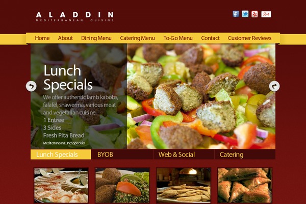 aladdinshouston.com site used Organic_restaurant_spicy_new