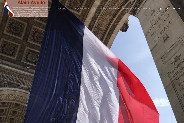 alainavello.fr site used Vox-populi