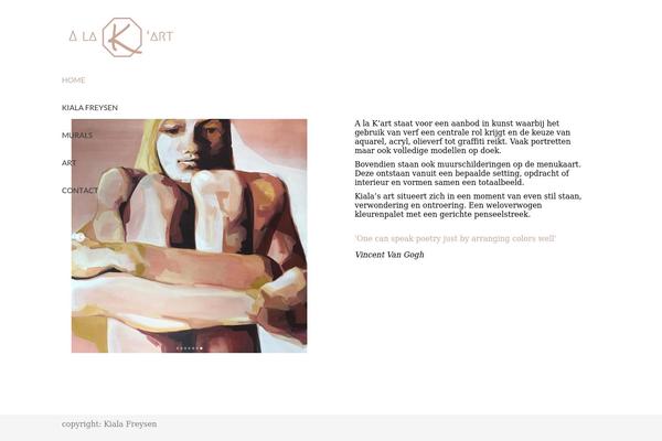 The7 theme site design template sample